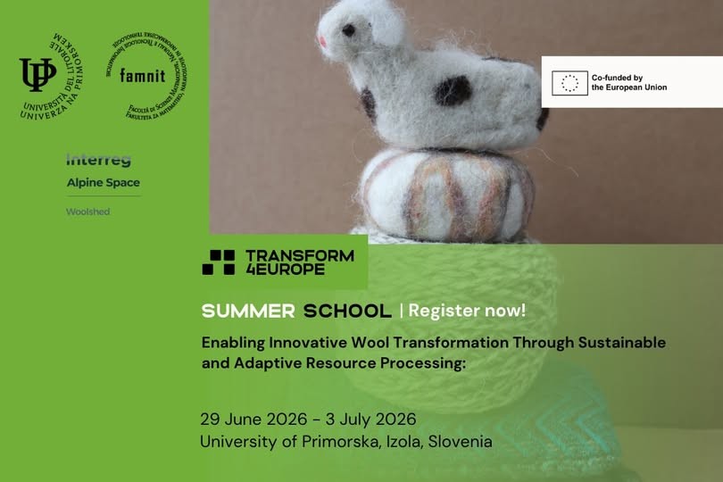 Green Transformer Summer school and student challenge ” Enabling Innovative Wool Transformation Through Sustainable and Adaptive Resource Processing”