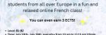 Univerza Saarland ponuja dva brezplačna intenzivna jezikovna tečaja: s francoščine in angleščine// Saarland University is offering two intensive language courses free of charge: one in French and one in English