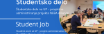 Študentsko delo na UP – projektno administriranje projekta NEBA Alliance/// Student work at UP – project administration of the NEBA Alliance project